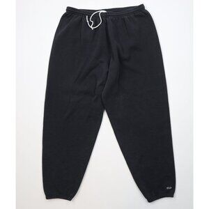 Vintage 90s USA Olympics Mens XL Faded Blank Sweatpants Joggers Pants Black USA